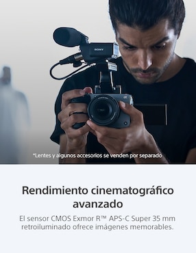 Kit cámara sin espejo y accesorios Sony ILME-FX30//QE38