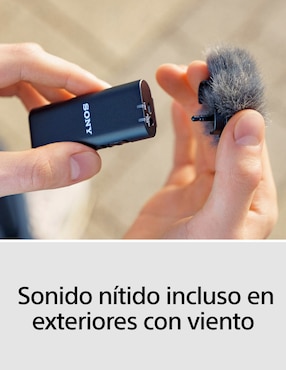 Micrófono semi profesional Inalámbrico Sony ecm-w2bt
