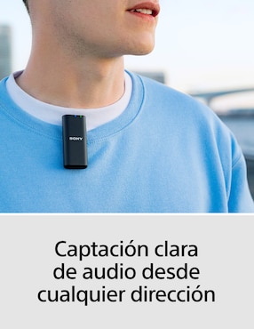 Micrófono semi profesional Inalámbrico Sony ecm-w2bt