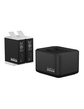 Cargador de batería Gopro USB tipo A + USB tipo C