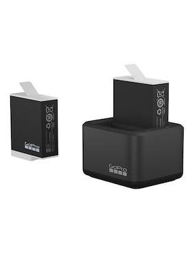 Cargador de batería Gopro USB tipo A + USB tipo C