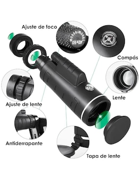 Telescopio Monocular Lineal VH-40X60
