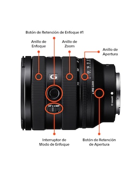 Lente Sony 20 a 70 mm f / 4 E-Mount