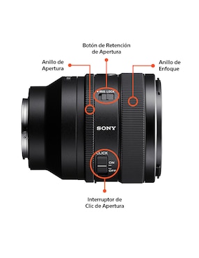 Lente Sony 50 mm f / 1.4 E-Mount