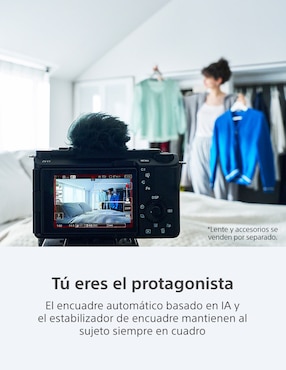 Cuerpo cámara sin espejo Sony modelo ZV-E1