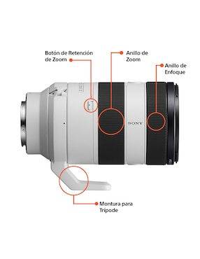 Lente Sony 70 a 200 mm f / 4 E-Mount