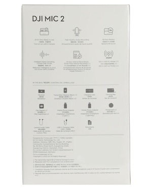 Micrófono portátil Inalámbrico Dji 2 tx + 1 rx fcc)