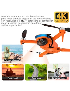 Dron Genérica modelo Vd-955 HD 30 min de vuelo