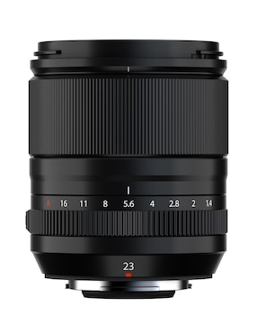 Lente gran angular Fujifilm modelo Fujinon XF23mm F1.4 R LM WR 23 mm f /1.4 para cámara Fujifilm Serie X
