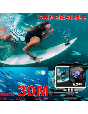 Cámara de acción Genérica VD-302P 5K/UHD