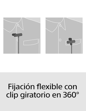 Micrófono Sony ECM-LV1 inalámbrica