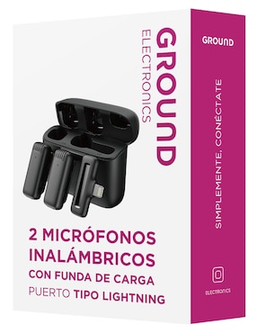 Micrófono portátil Inalámbrico Ground Electronics