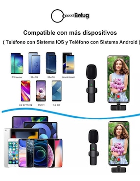 Micrófono básico Inalámbrico Genérica