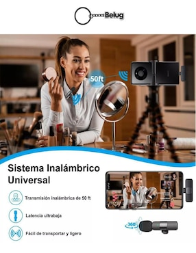 Micrófono básico Inalámbrico Genérica