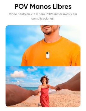 Cámara de acción Insta360 Go 3 64 GB 2.7K