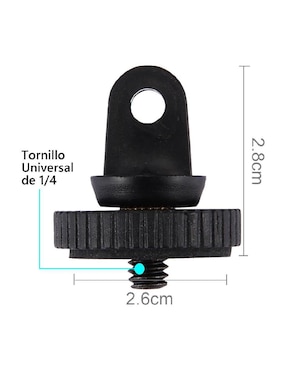 Soporte para cámara de Carol Accesorios plástico y metal