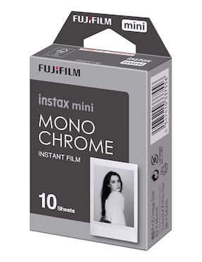 Papel fotográfico Fujifilm modelo Instax Mini Monochrome