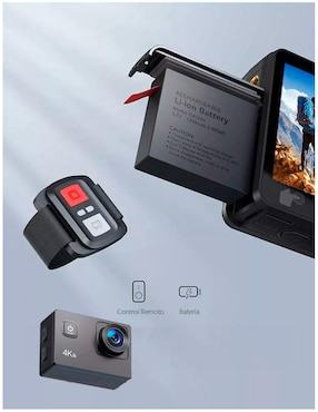 Cámara de acción Petukita Box GA100 AG100-X2 4K/UHD