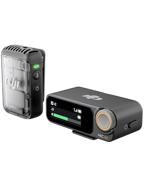 Micrófono portátil Inalámbrico Dji mic 2 (1 tx + 1 rx)