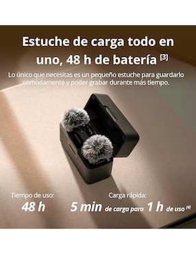 Micrófono portátil Inalámbrico Dji mic mini