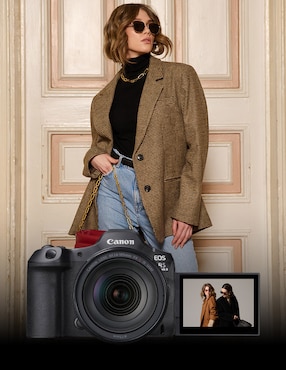 Kit de cámara sin espejo y accesorios Canon modelo EOS R5 MARK II con lente zoom f / 4