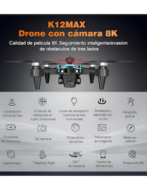 Dron Wünd modelo Anr1636 HD 15 min de vuelo