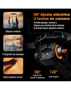 Dron Wünd modelo Anr1636 HD 15 min de vuelo