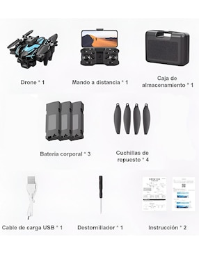 Dron Wünd modelo Anr1636 HD 15 min de vuelo