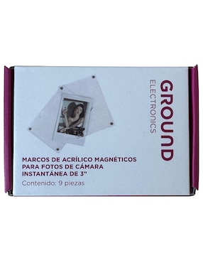 Set de Portarretratos Ground Electronics de acrílico para 1 foto