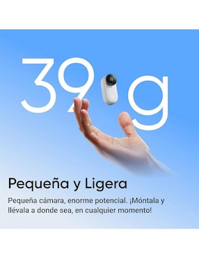 Cámara de acción Insta360 Go 3S Standard Bundle 4K/UHD