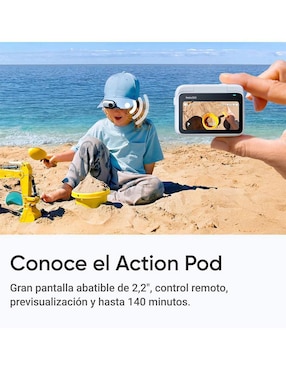 Cámara de acción Insta360 Go 3S Standard Bundle 4K/UHD