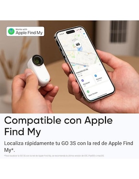 Cámara de acción Insta360 Go 3S Standard Bundle 4K/UHD