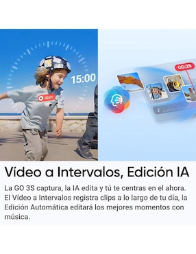 Cámara de acción Insta360 Go 3S Standard Bundle 4K/UHD