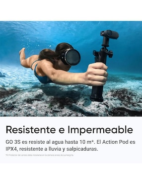 Cámara de acción Insta360 GO 3S 4k/uhd