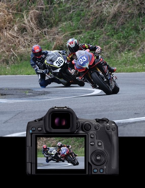 Cuerpo camara sin espejo Canon modelo EOS R5 Mark II