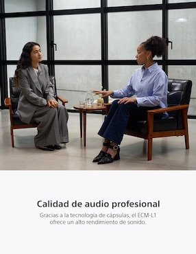 Micrófono portátil alámbrico Sony ecm-l1