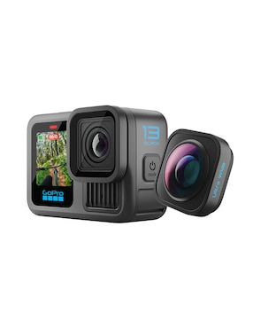 Cámara De Acción GoPro Hero13 Black BDL CHDHX-131-RW U 5K/UHD + Lente Ultra Gran Angular