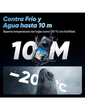 Cámara de acción Insta360 X4 Standard Bundle 8K
