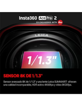 Cámara de acción Insta360 Ace Pro 2 Dual Battery Ace Pro 2 Dual Battery 8K