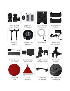 Cabina fotográfica giratoria Audiotek mkz-fotocabin360