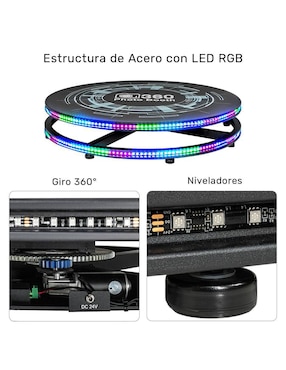 Cabina fotográfica giratoria Audiotek mkz-fotocabin360