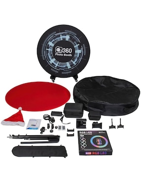 Cabina fotográfica giratoria Audiotek mkz-fotocabin360
