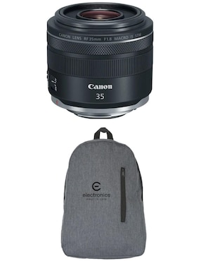 Lente macro Canon modelo rf35mm mochila 52 mm f / 1.8 para cámara canon serie eos r