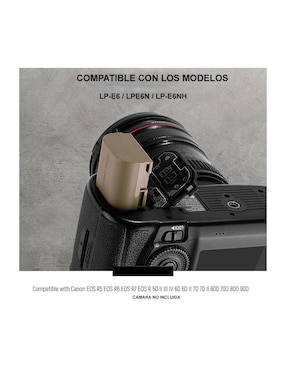 Batería recargable Energyone 2400 mAh tlp-e6nh