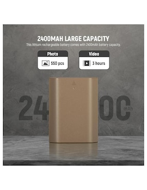 Batería recargable Energyone 2400 mAh tnp-fz100