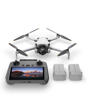 Dron Dji modelo Mini 4 Pro Fly More Combo Plus (RC 2) (GL) HD 34 min de vuelo