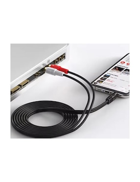 Cable RCA Xcase a tipo auxiliar 3.5 mm de 7.5 m