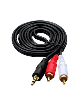 Cable RCA Xcase a tipo auxiliar 3.5 mm de 7.5 m