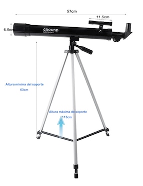Set telescopio refractor Ground Electronics 22010
