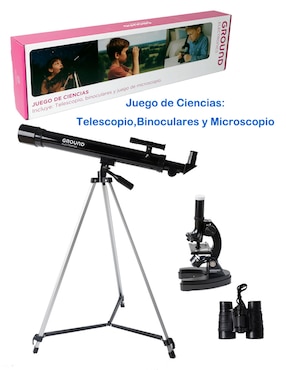 Set telescopio refractor Ground Electronics 22010